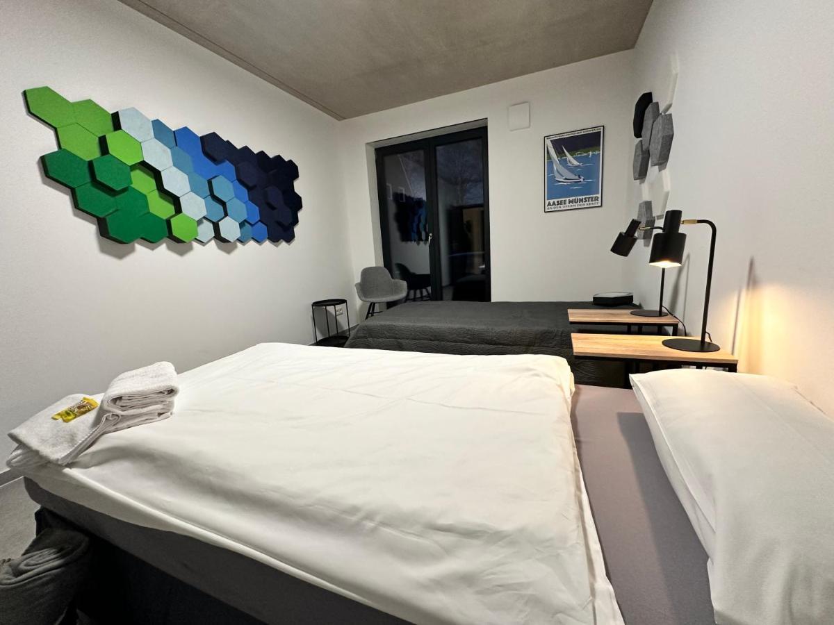 Luxurioeses Apartment Direkt Am Kanal 125 M² - Youpartments Munster  Zewnętrze zdjęcie