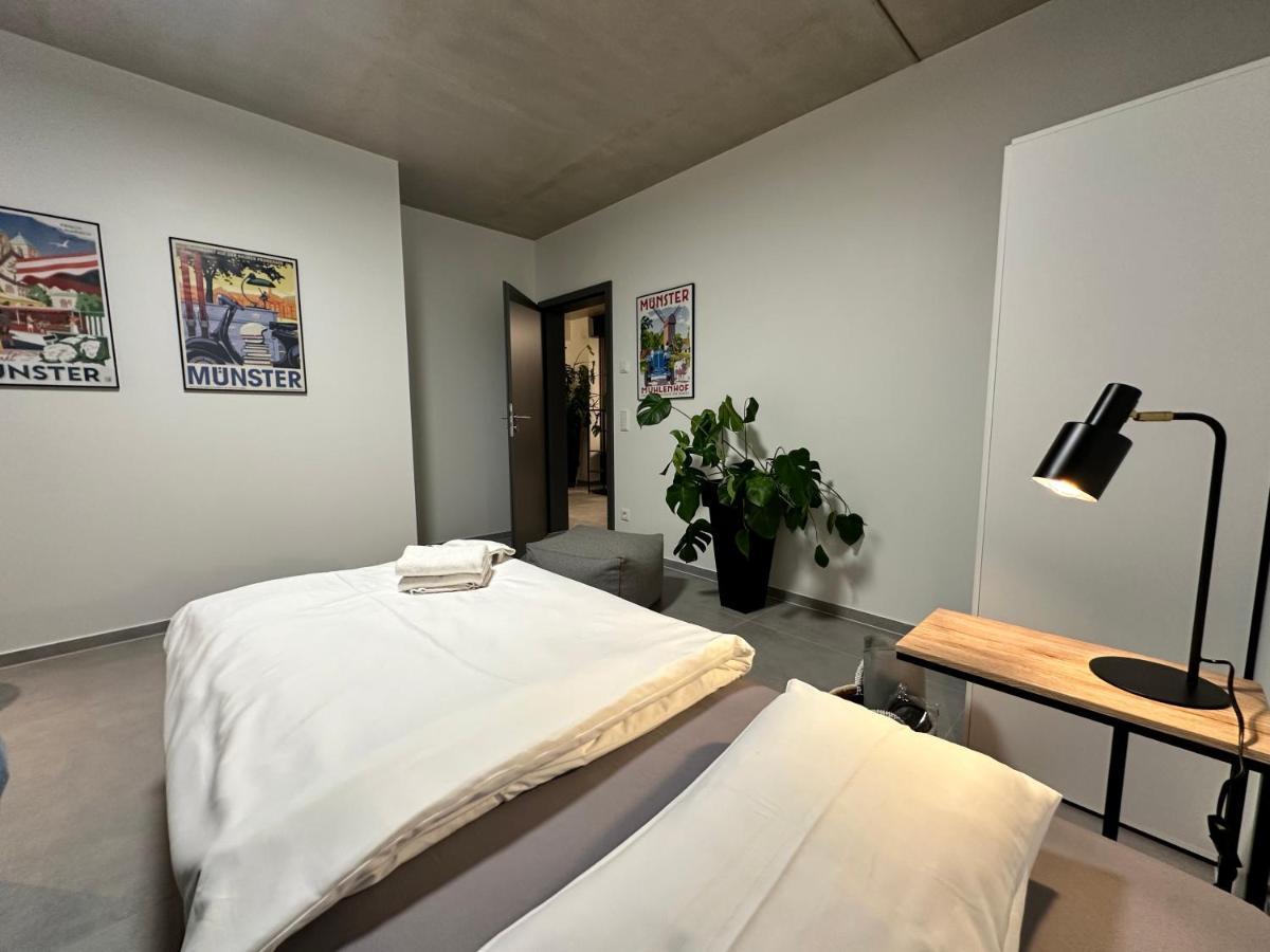 Luxurioeses Apartment Direkt Am Kanal 125 M² - Youpartments Munster  Zewnętrze zdjęcie