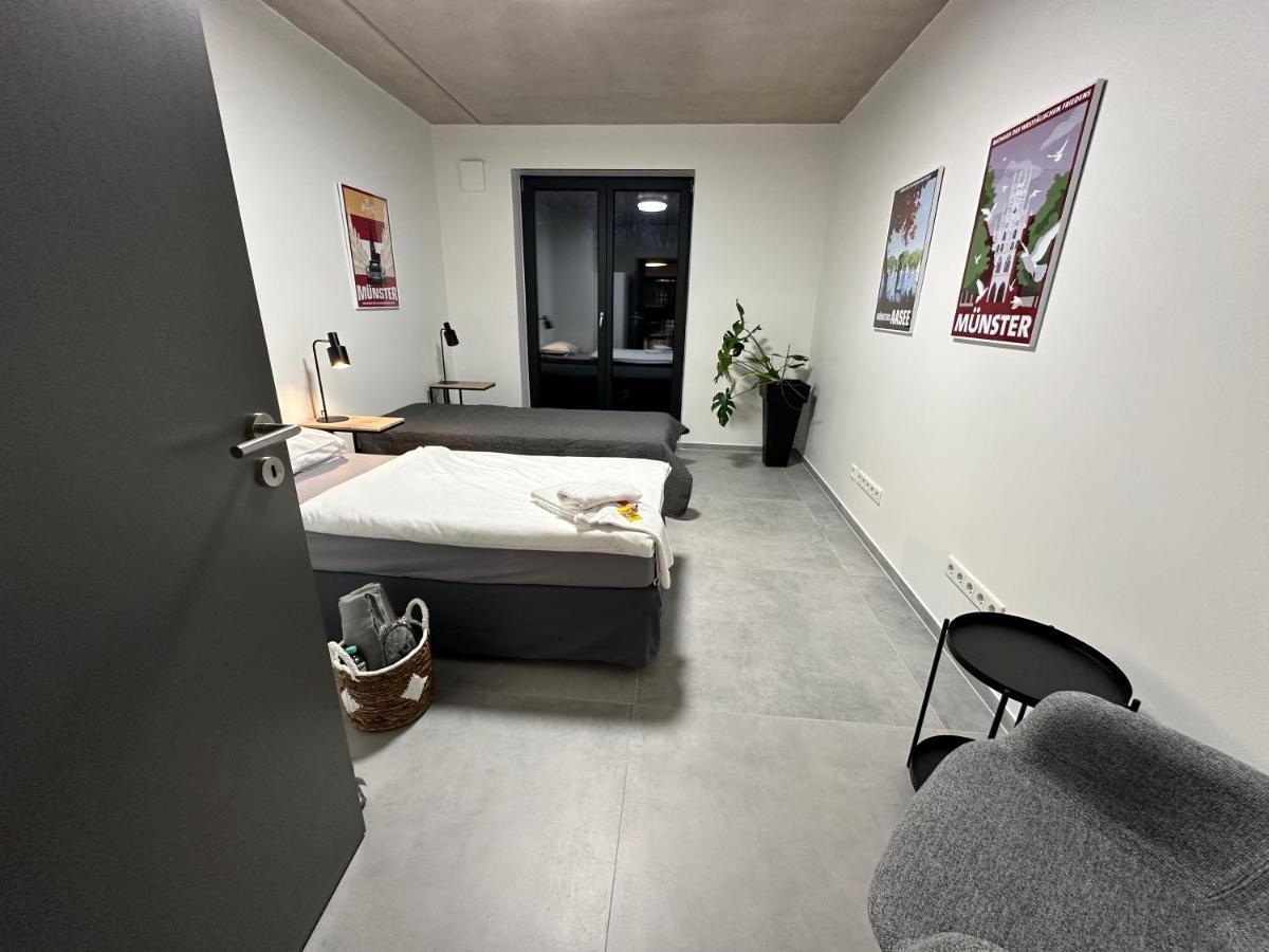 Luxurioeses Apartment Direkt Am Kanal 125 M² - Youpartments Munster  Zewnętrze zdjęcie