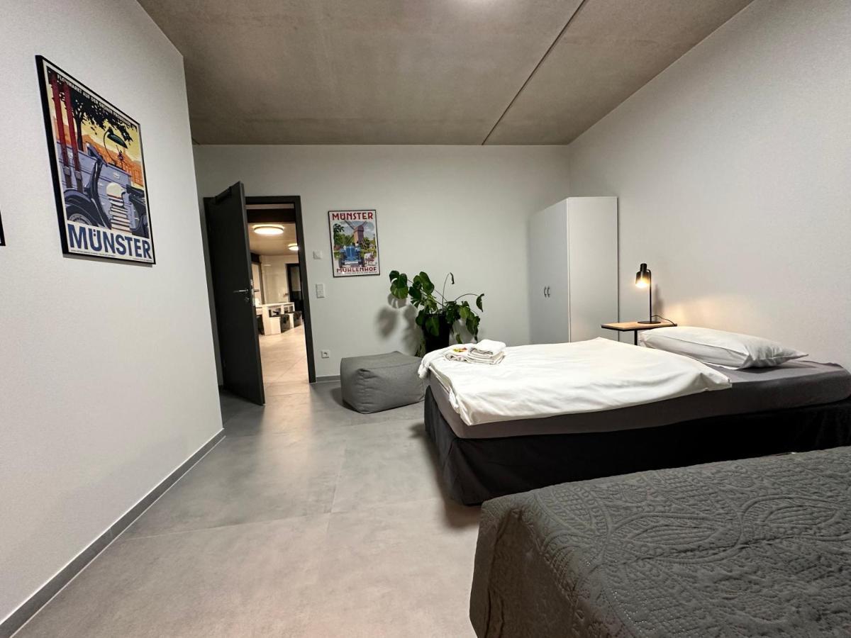 Luxurioeses Apartment Direkt Am Kanal 125 M² - Youpartments Munster  Zewnętrze zdjęcie